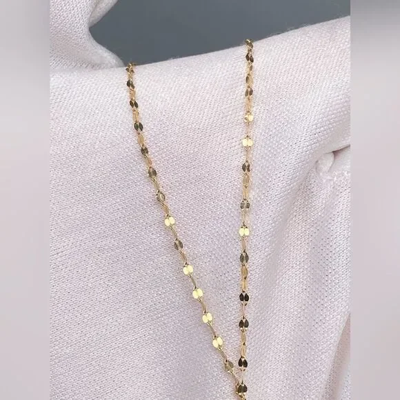 Lana Petite Cross Bar Lariat Necklace - Picture 7 of 12